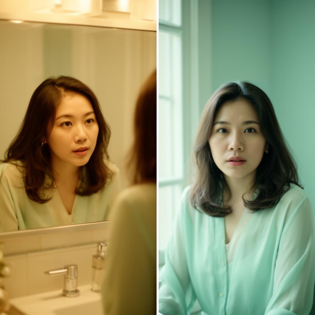 The face you see in the mirror vs. the face others see